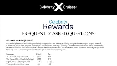 Celebrity Rewards FAQs