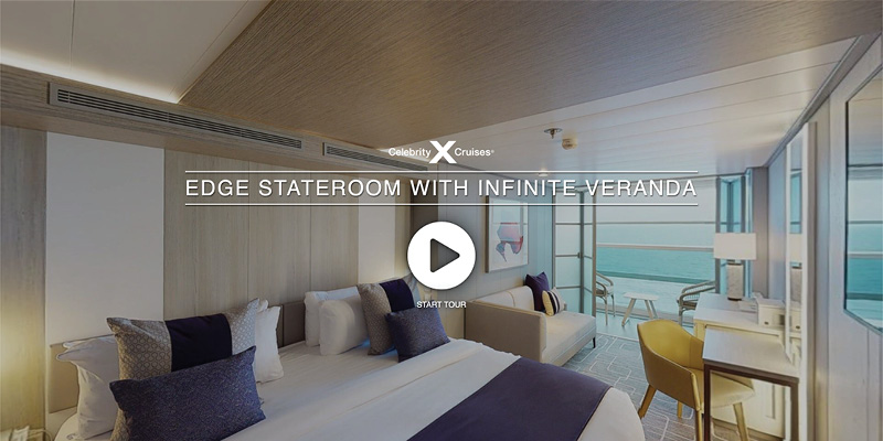 Edge Stateroom With Infinite Veranda