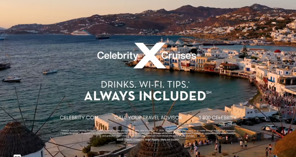 Celebrity Infinity Ship Video