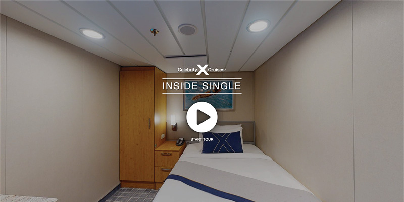 Inside Single Stateroom